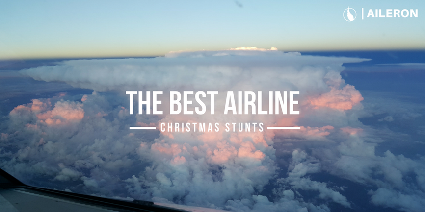 The best Airline Christmas Stunts